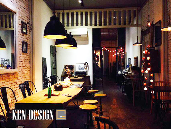 thiết kế quán cafe đẹp